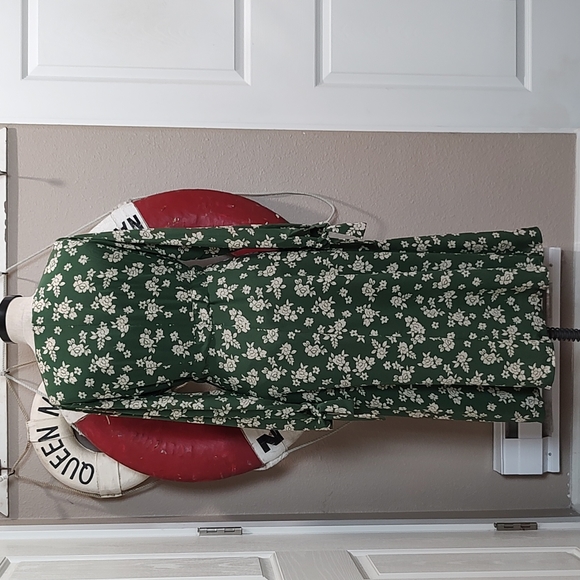 NWT Kachel X Anthropologie Sailors Floral Midi Dress 8 - Picture 9 of 13